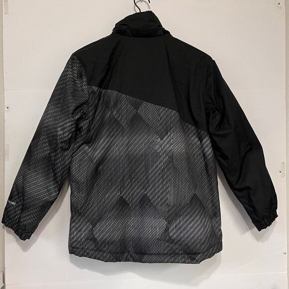 Free Country Black And Green Winter Jacket Boys Size M (10-12) - Picture 2 of 4